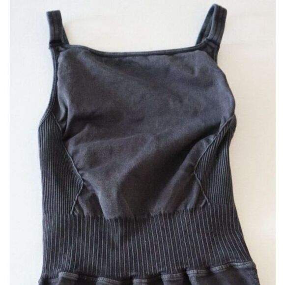 FP Movement x Free People Women's Sz XS/S Black Good Karma High Neck Runsie - Picture 4 of 9